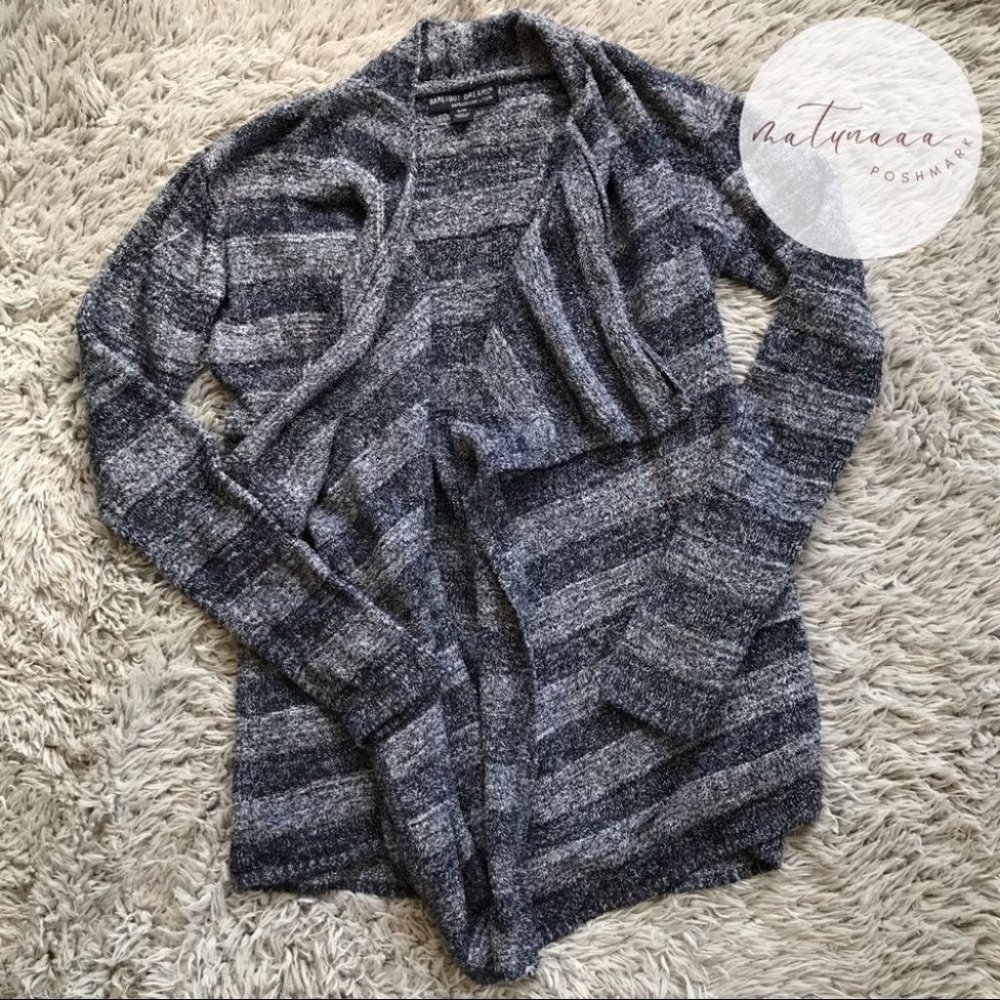 Barefoot Dreams Striped Bamboo Chic Lite Cardigan